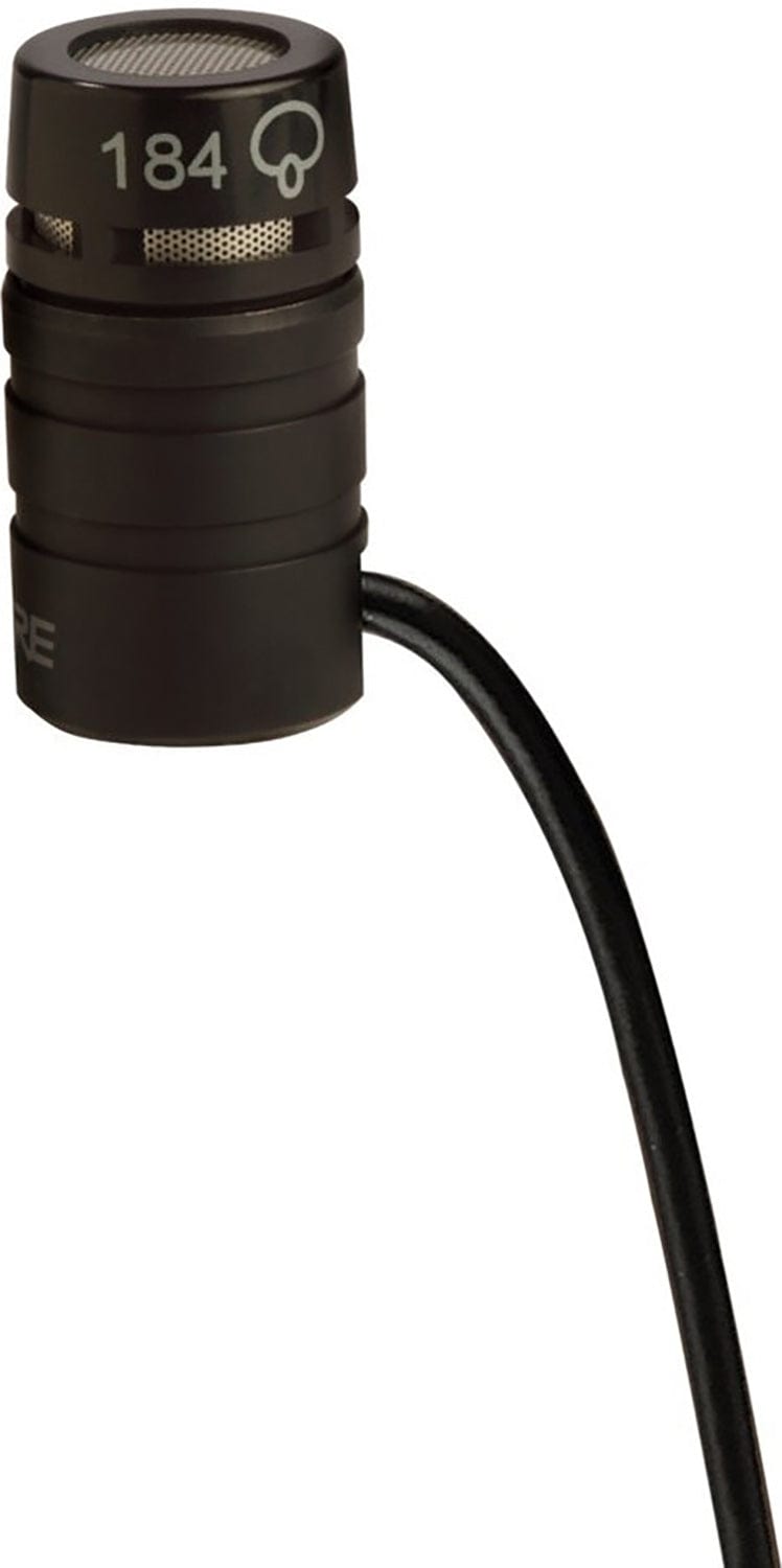 Shure MX184 Supercardioid Condenser Lavalier Microphone – Solotech