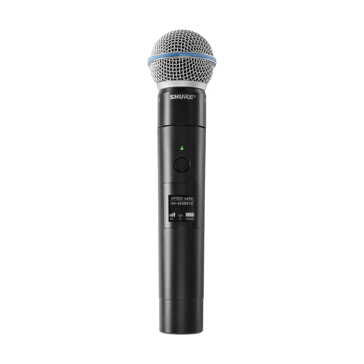 Shure MXW2XTA/B58=-Z10 Handheld Transmitter, BETA58, TAA