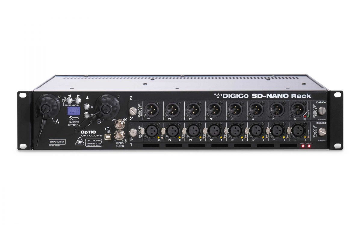 DiGiCo SD-Nano Rack