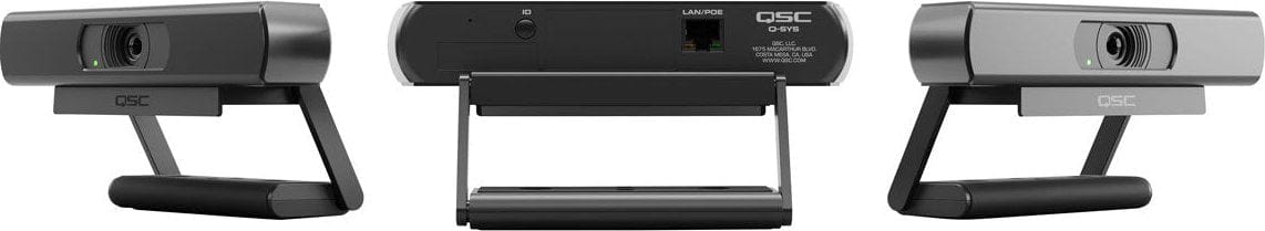 Q-SYS NC-110 Network Camera with ePTZ 110-degree Horizontal Field of View and PoE - Solotech