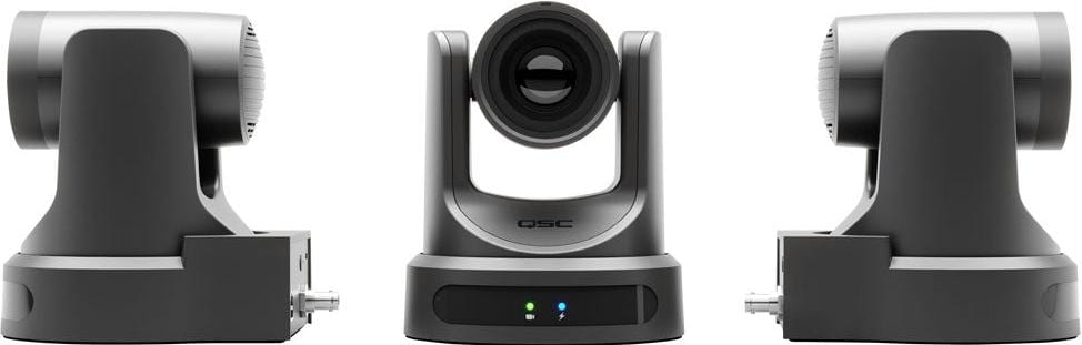 Q-SYS NC-20x60 Network Camera with 20x Optical Zoom and 60-degree Horizontal Field of View with PoE - Solotech