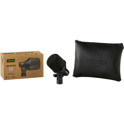 Shure NXN2 Nexadyne Kick Drum Mic, XLR, Black