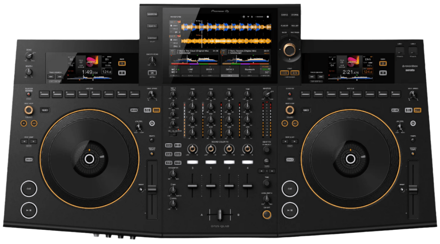 Pioneer DJ Opus Quad 4-Channel Professional All-In-One DJ System - Solotech