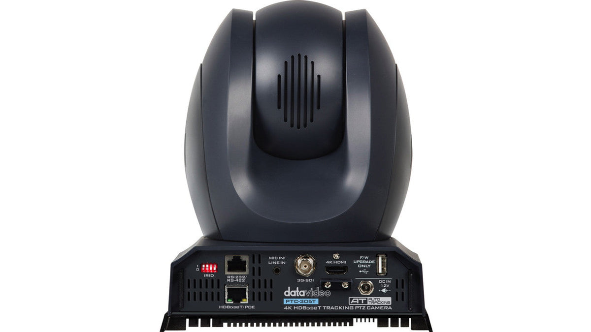 Datavideo PTC-305T 20x HDBaseT 4K, 3G-SDI, and HDMI Tracking PTZ Camera without receiver .