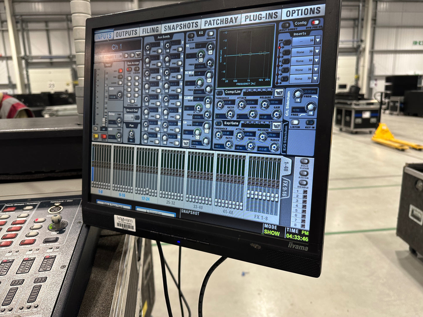 AVID Venue Profile Used Digital Console Package