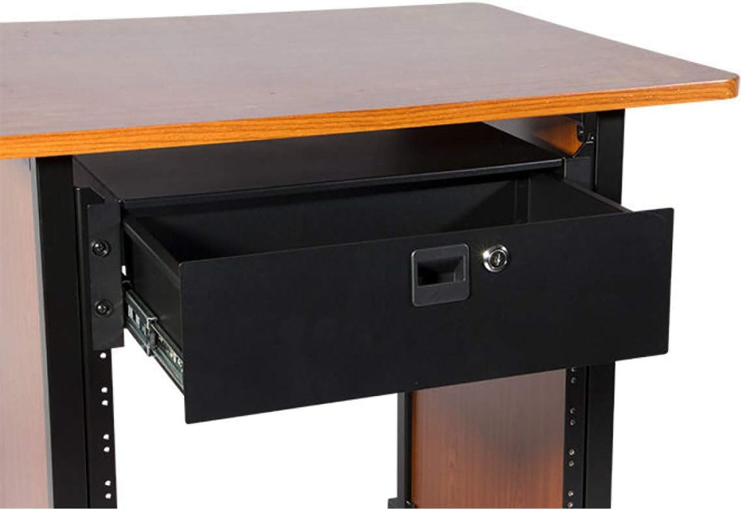 On-Stage RDLS3000 3U Locking Rack Drawer - Shallow - PSSL ProSound and Stage Lighting