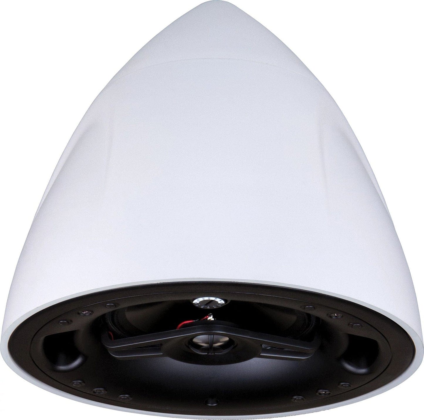Crestron SAROS PD6T-W-T-EACH 6.5-Inch 2-Way Pendant Speaker - White, Textured - PSSL ProSound and Stage Lighting