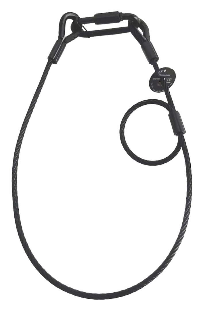 Elation SC5BSS ACCU CABLE 5MM STAINLESS STEEL SAFETY CABLE