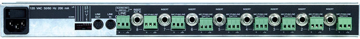 Shure SCM800 8-Channel Microphone Mixer - PSSL ProSound and Stage Lighting