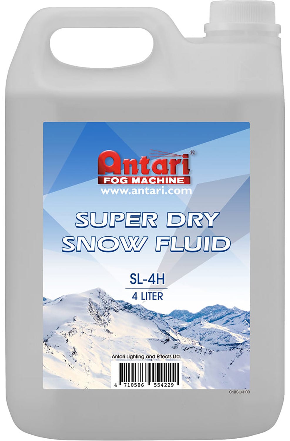 Antari SL-4H 4 Liter Bottle - Super Dry High Volume Snow Fluid - PSSL ProSound and Stage Lighting