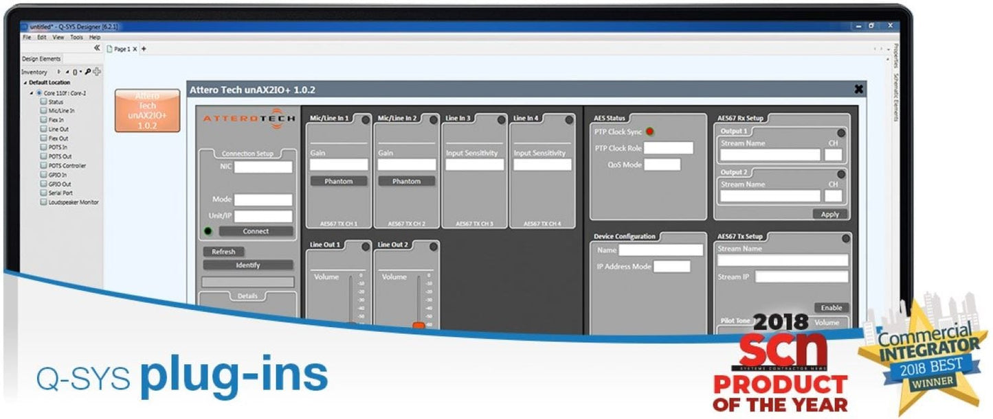 Q-SYS Core 110 Scripting Engine Software License, Perpetual - PSSL ProSound and Stage Lighting