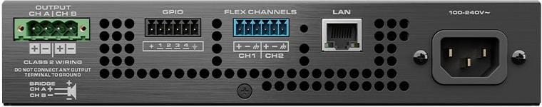 Q-SYS SPA-QF 60x2 2-Channel - 60-Watt per Channel Q-Sys Network Audio Amplifier - Solotech