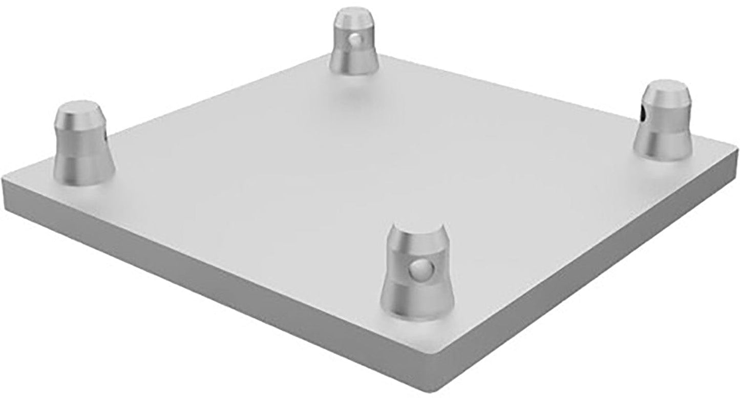 Global Truss SQ-4137-M12SS20T Stainless Steel Base Plate for F34 Truss - PSSL ProSound and Stage Lighting