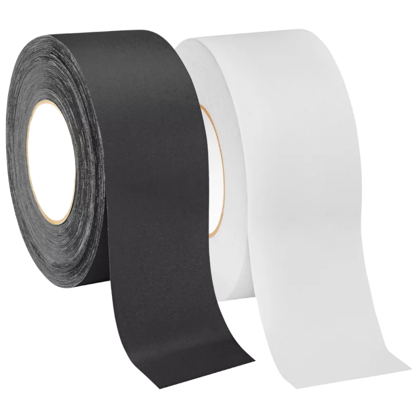 Ruban gaffer mat 3" x 180' — Noir / Blanc