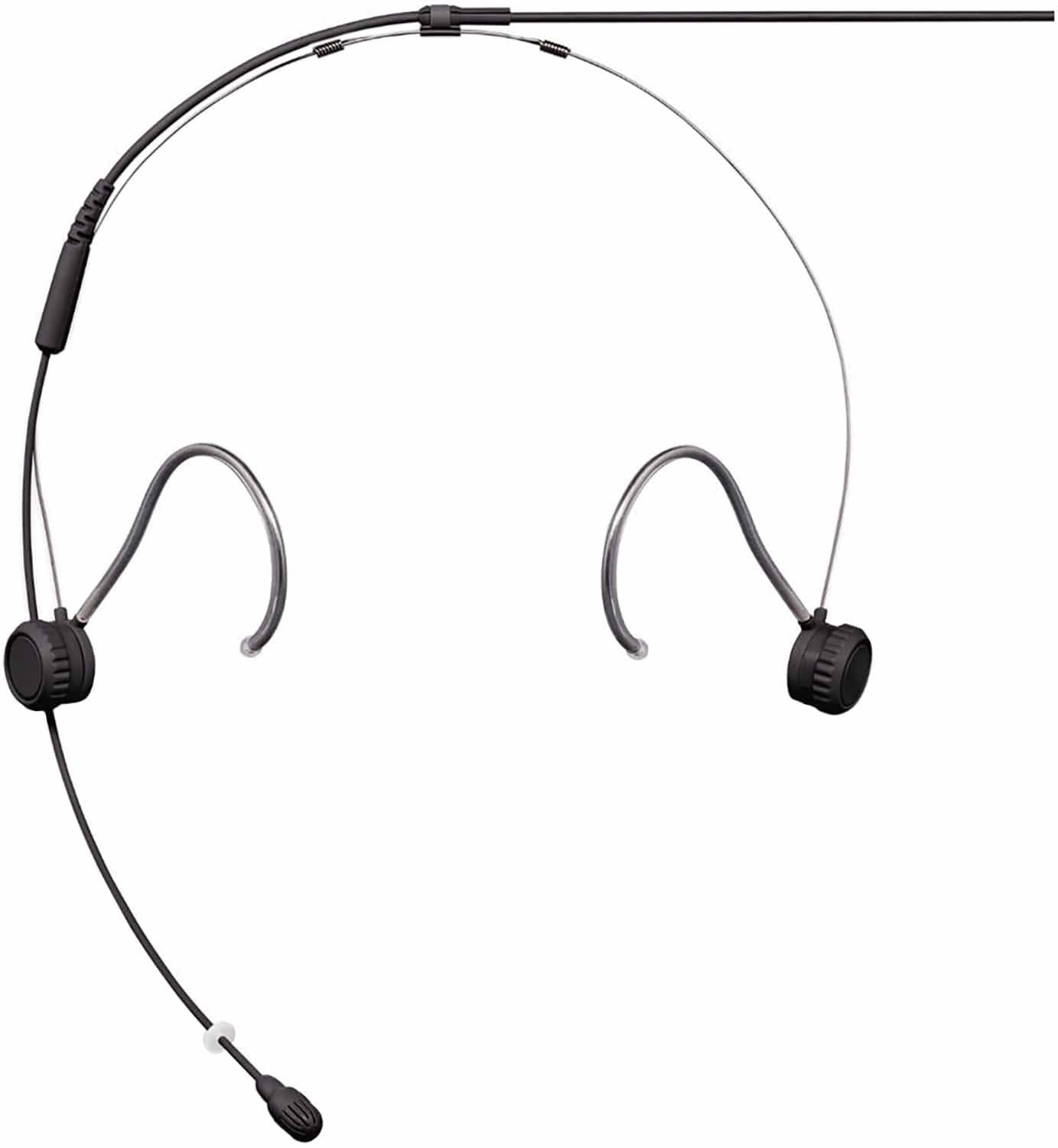 Shure TH53B/O-NC TwinPlex TH53 Subminiature Omnidirectional Headset Microphone - Bare Wire - Black - PSSL ProSound and Stage Lighting