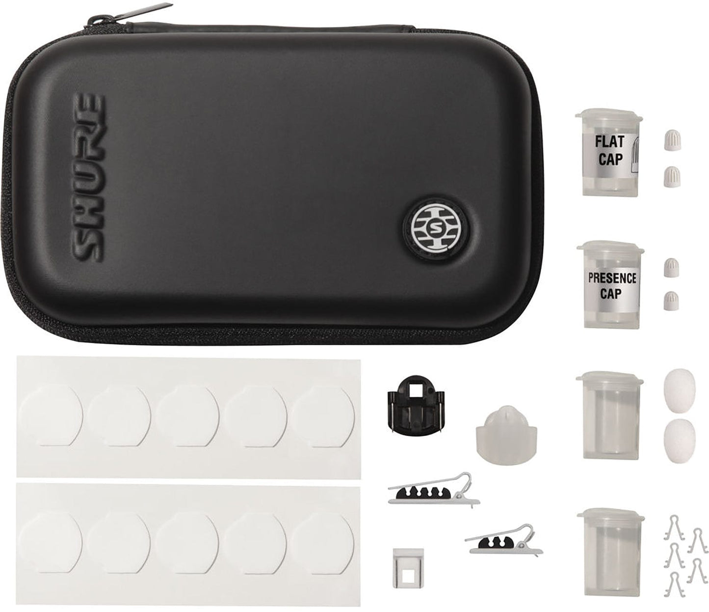 Shure TL47W/O-MDOT-A TwinPlex Omnidirectional Lavalier Microphone - MDOT with Accessories - White - PSSL ProSound and Stage Lighting