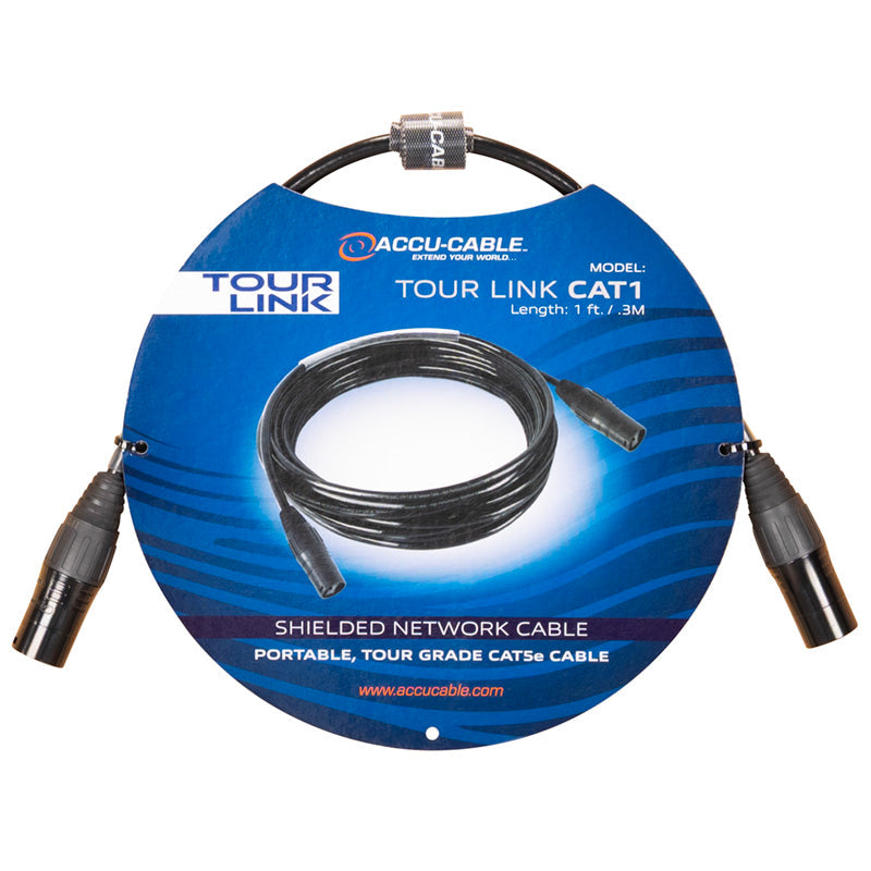 Elation TOUR LINK CAT1; 1FT CAT5E CABLE