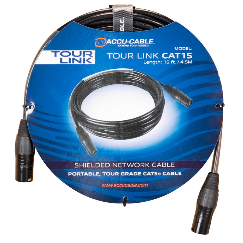 Elation TOUR LINK CAT15 TOUR LINK CAT15;15FT CAT5E CABLE