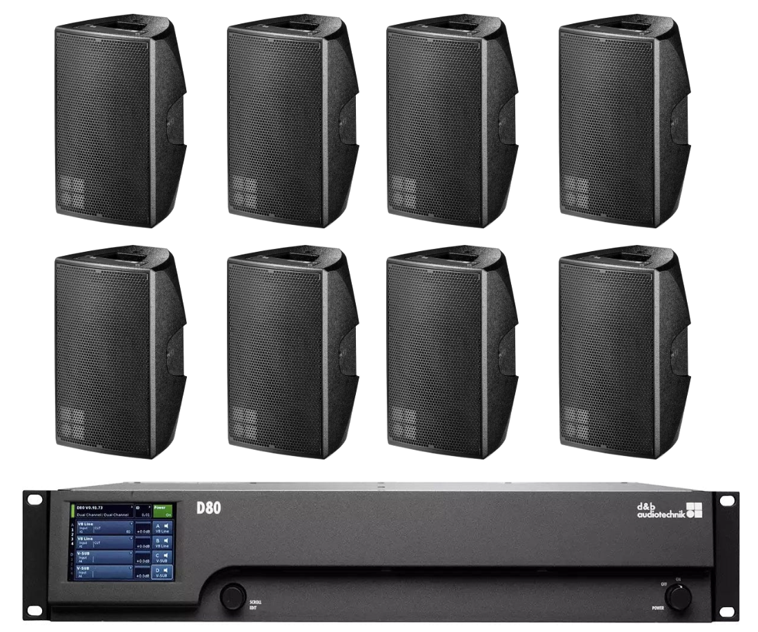 Used D&B E6 (8) package – Solotech Used D&B E6 (8) package – Solotech