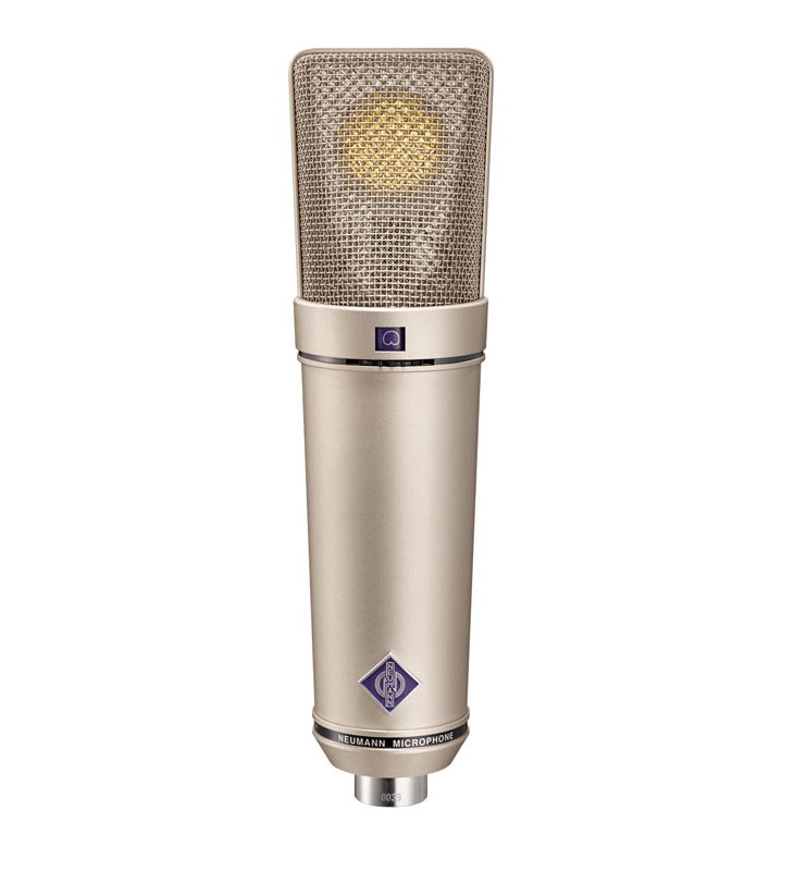Neumann U 89i Multi-Pattern Condenser Microphone - Nickel - Solotech