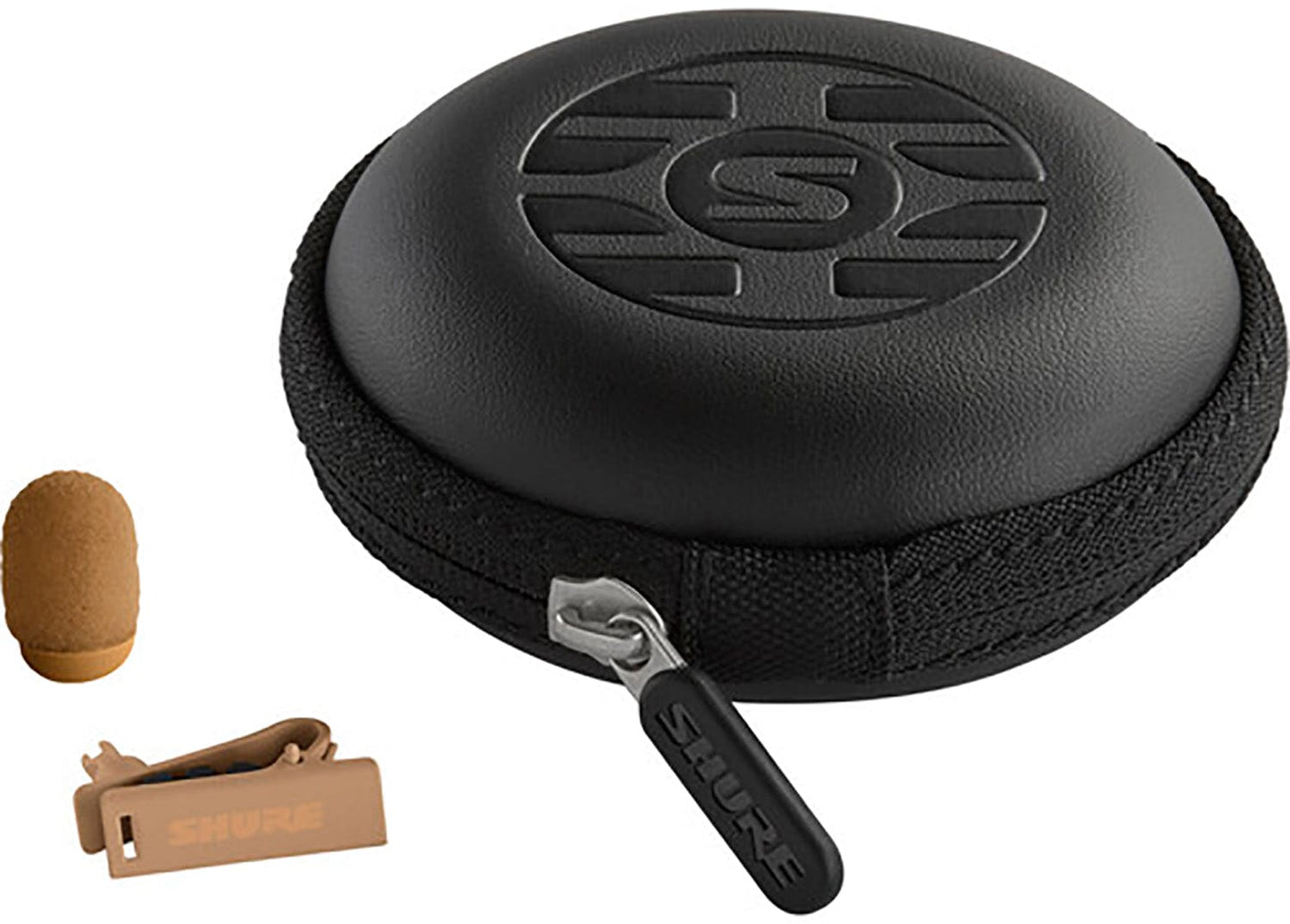 Shure UL4C/C-LM3-A UniPlex Cardioid Subminiature Lavalier Microphone with LM3 Connector - Cocoa - Solotech