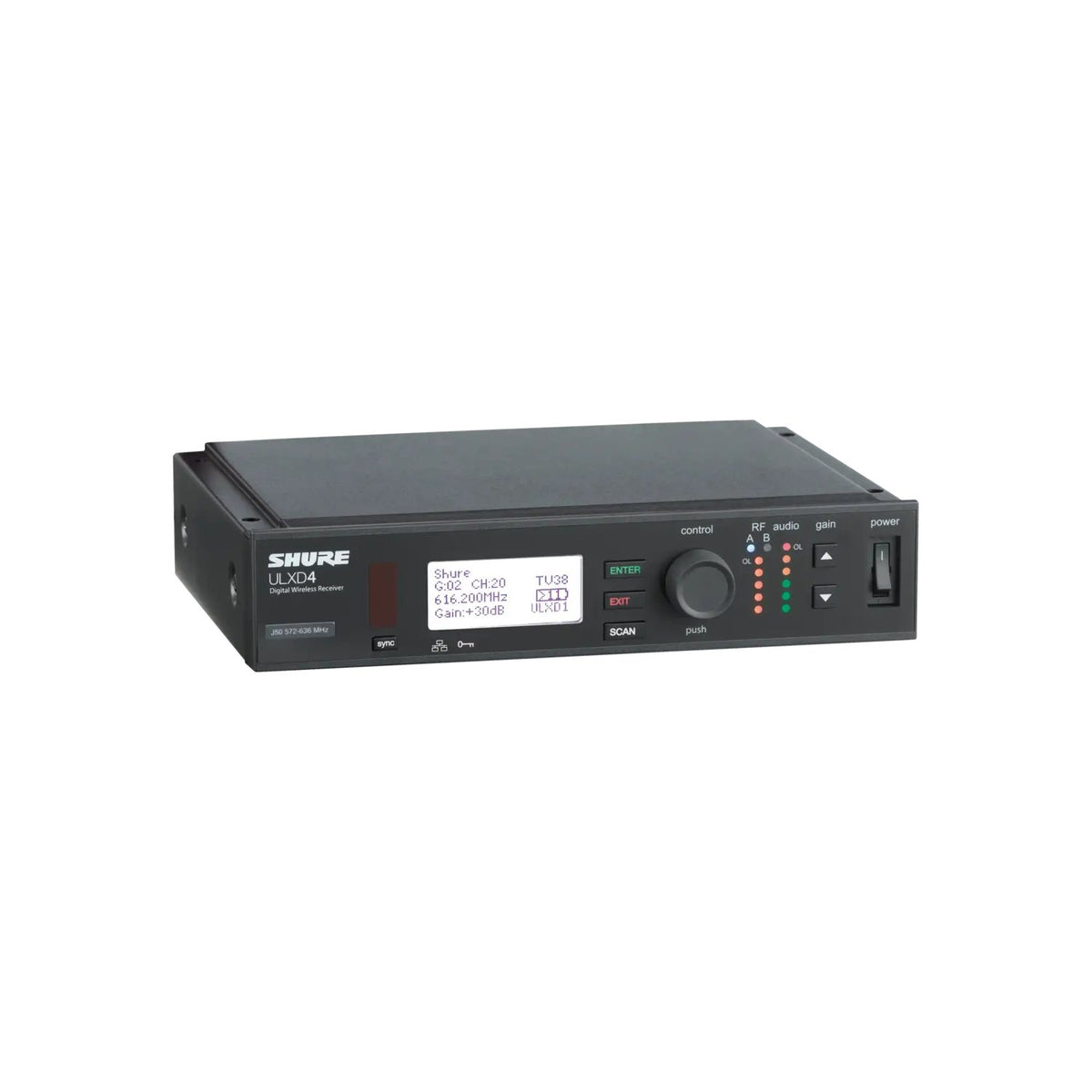 Shure ULXD4GVTA=-H50 ULXD4GV WIRELESS RECEIVER TAA