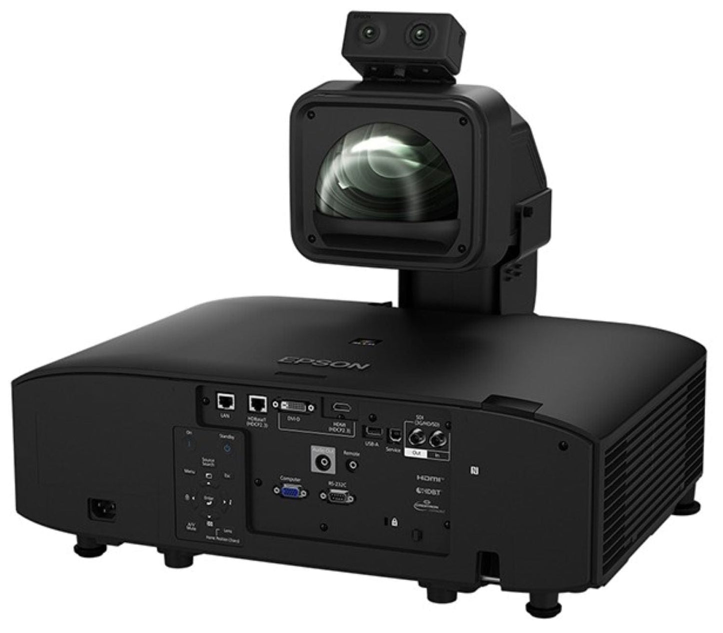 EPSON EB-PU2010B Business Projector, 10,000 Lumens, WUXGA, Black - PSSL ProSound and Stage Lighting