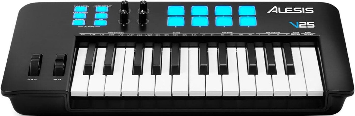Alesis V25MKII 25-Key USB Pad/Keyboard Controller - PSSL ProSound and Stage Lighting