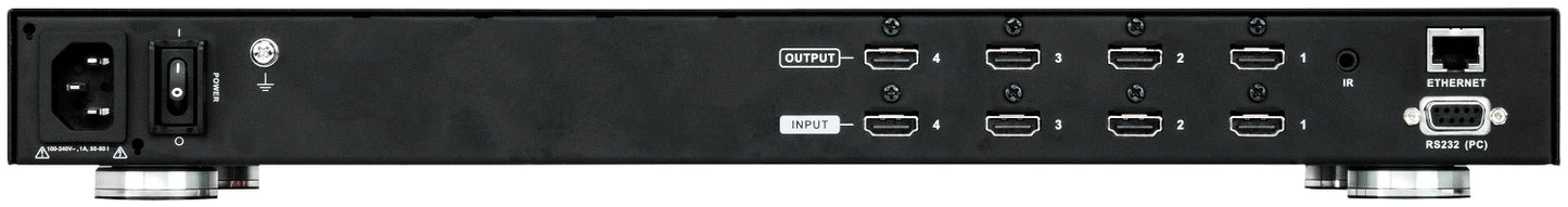 Aten Technology VM5404H 4x4 HDMI Matrix Switch with Scaler