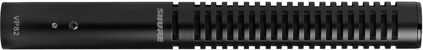 Shure VP82 Short Integrated Shotgun Microphone with Pouch and Foam Windscreen - PSSL ProSound and Stage Lighting