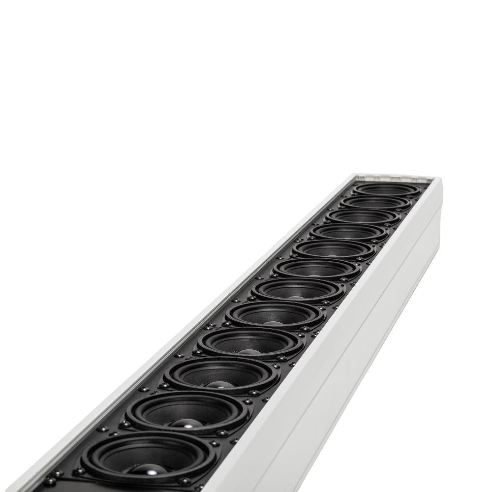 RCF VSA-1250-W MK2 Active 1300W Digitally Steerable Column Speaker - (12) 3.5" Woofers