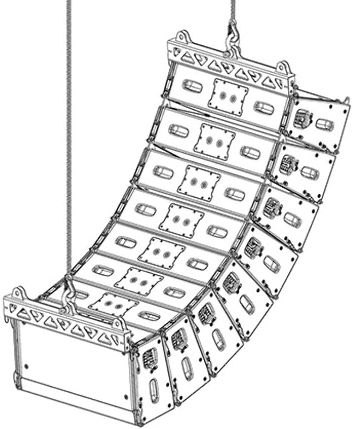 JBL VTX-A8-SB Suspension Bar for A8 and B18 - PSSL ProSound and Stage Lighting