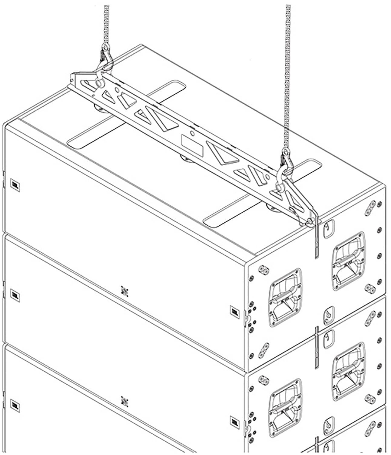 JBL VTX-B28-SB Suspension Bar for VTX B28 - PSSL ProSound and Stage Lighting