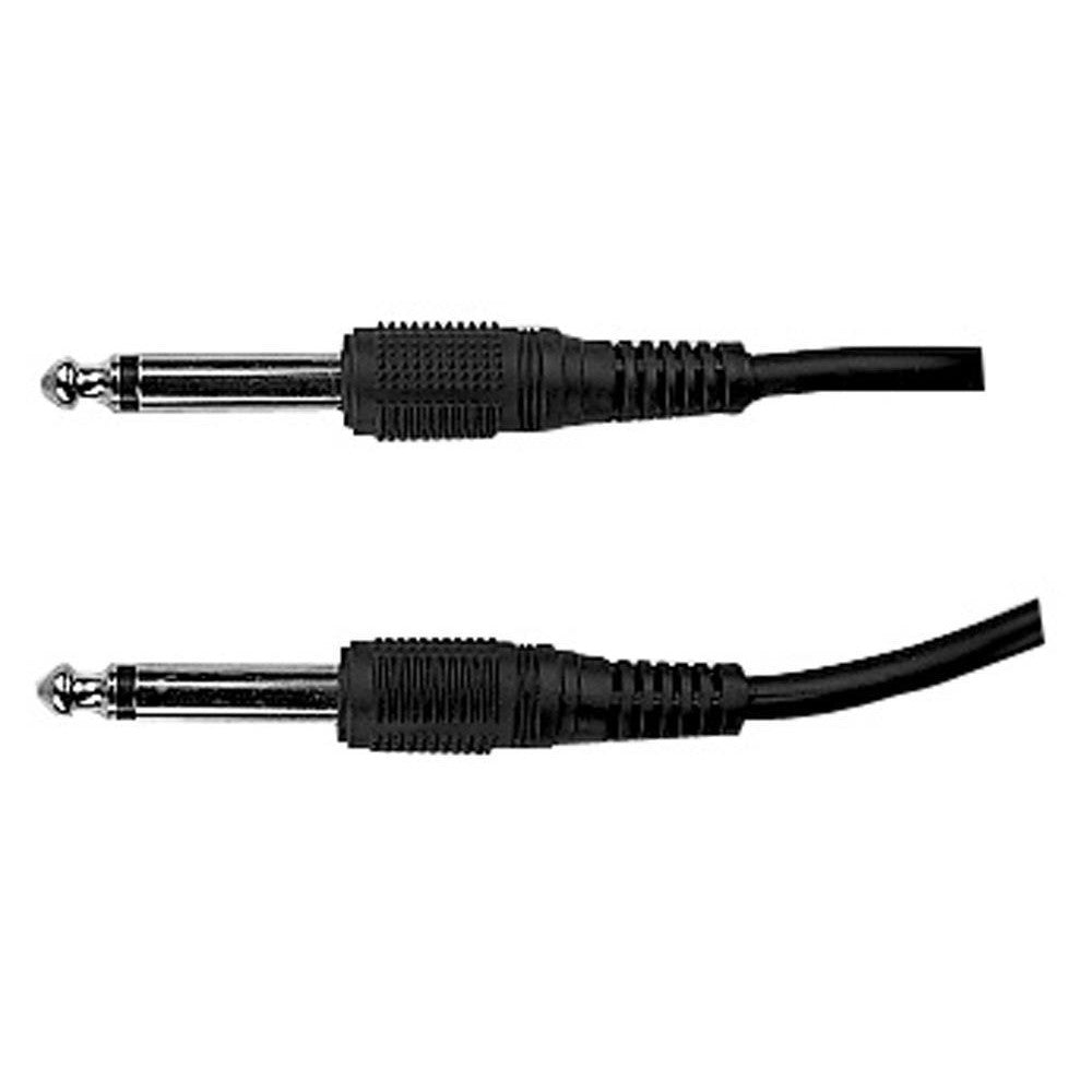 Shure WA303 2' Standard Guitar Cable with 1/4" Connector on Each End