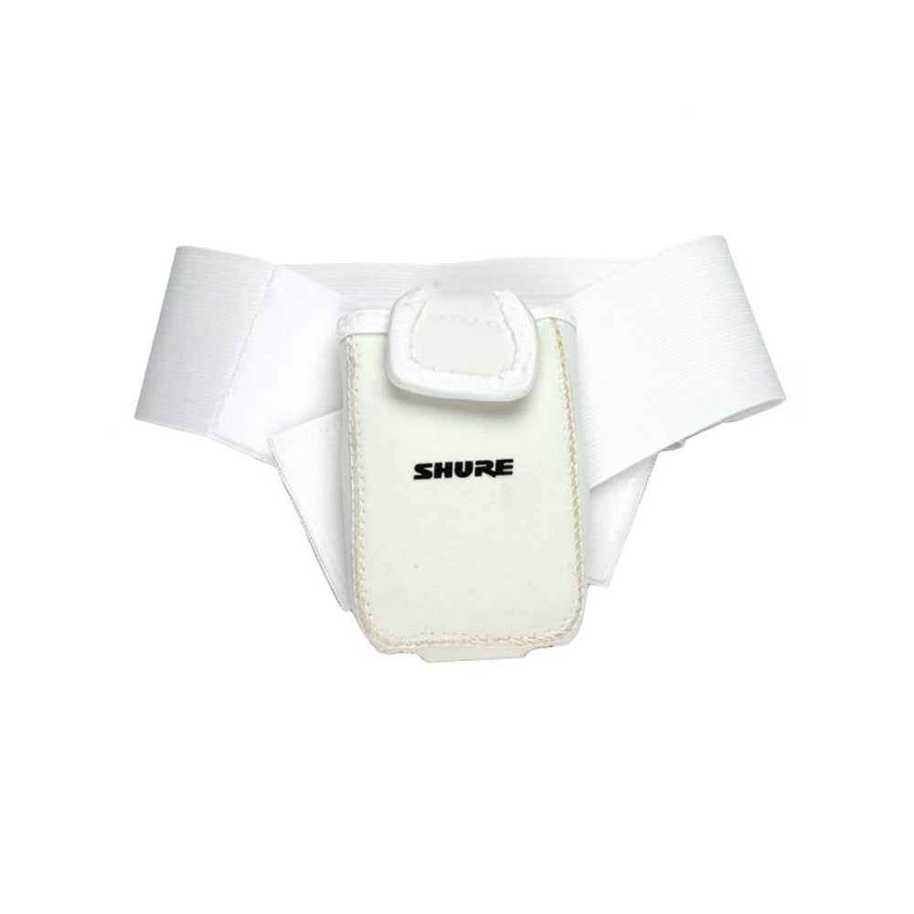 Shure WA580W White Neoprene pouch for UR1 Bodypack Transmitter and UR1M Micro-Bodypack Transmitter