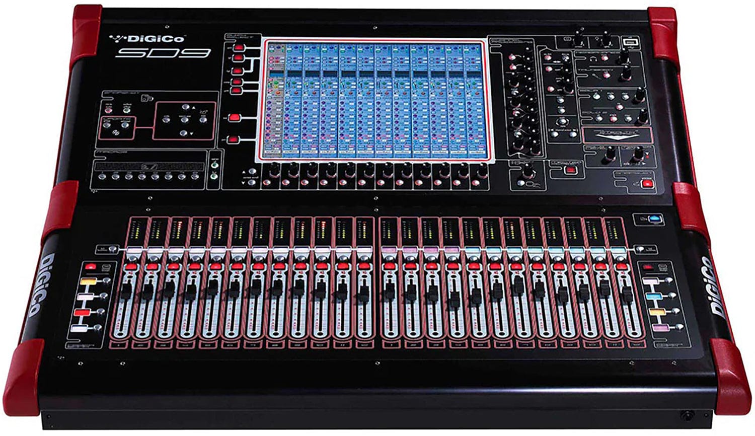 DiGiCo SD9 Digital Mixing Console - MADI and One Multi-Mode Optics HMA
