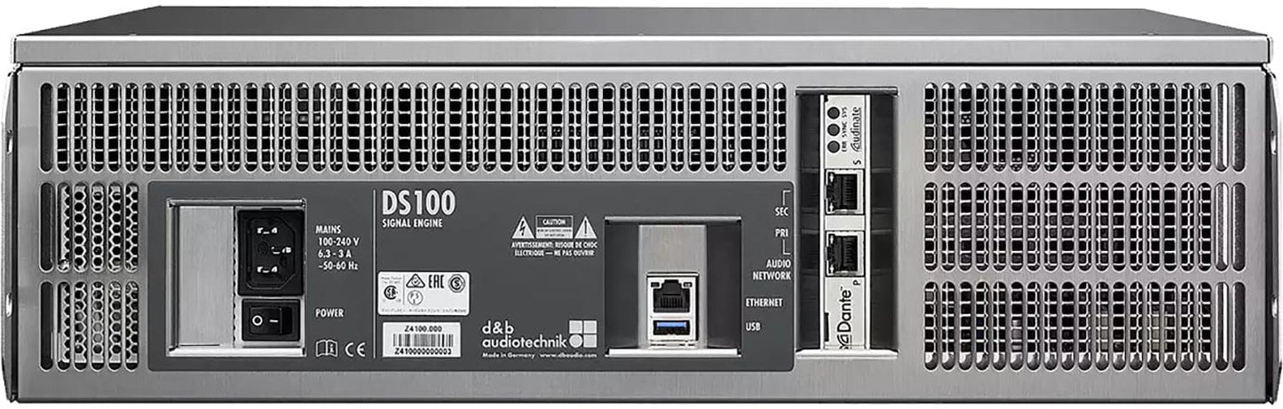 D&B Audiotechnik Z4100.000 DS100 Signal Engine Unit - PSSL ProSound and Stage Lighting