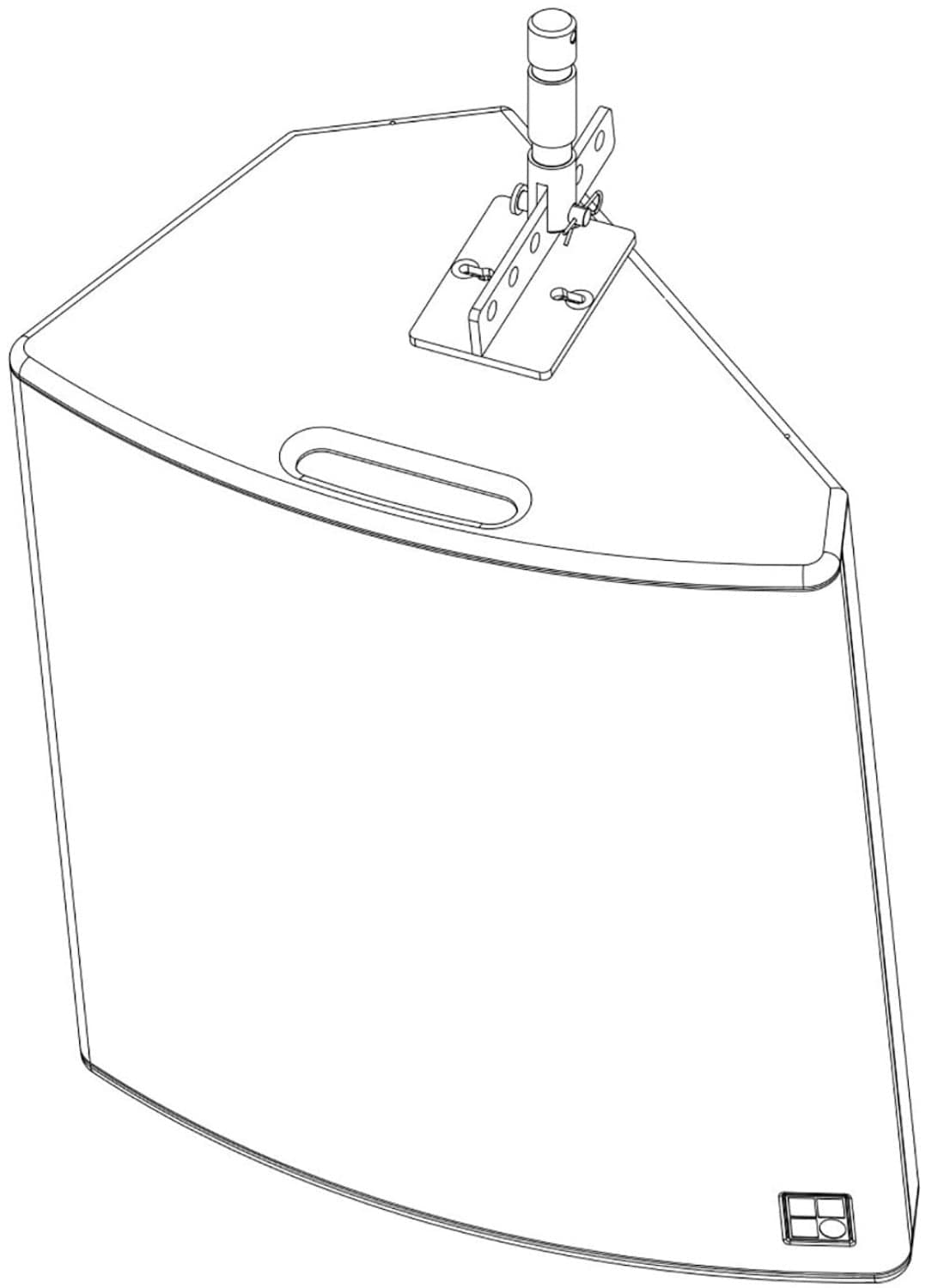 D&B Audiotechnik Z5020.000.01 Flying Adapter 02 - PSSL ProSound and Stage Lighting