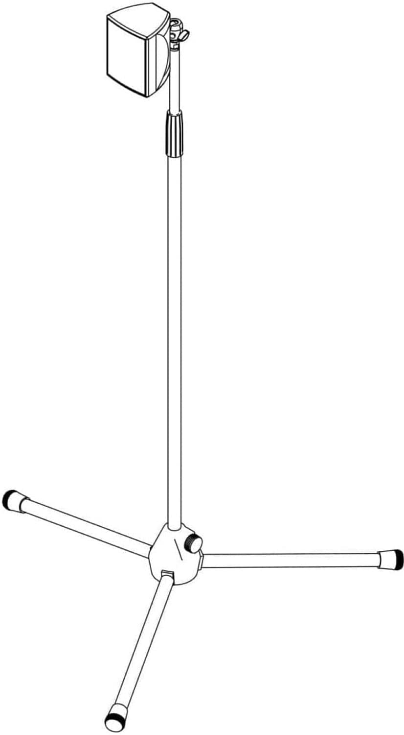 D&B Audiotechnik Z5035.000.00 with M10 Thread to 3/8-Inch Adapter - PSSL ProSound and Stage Lighting