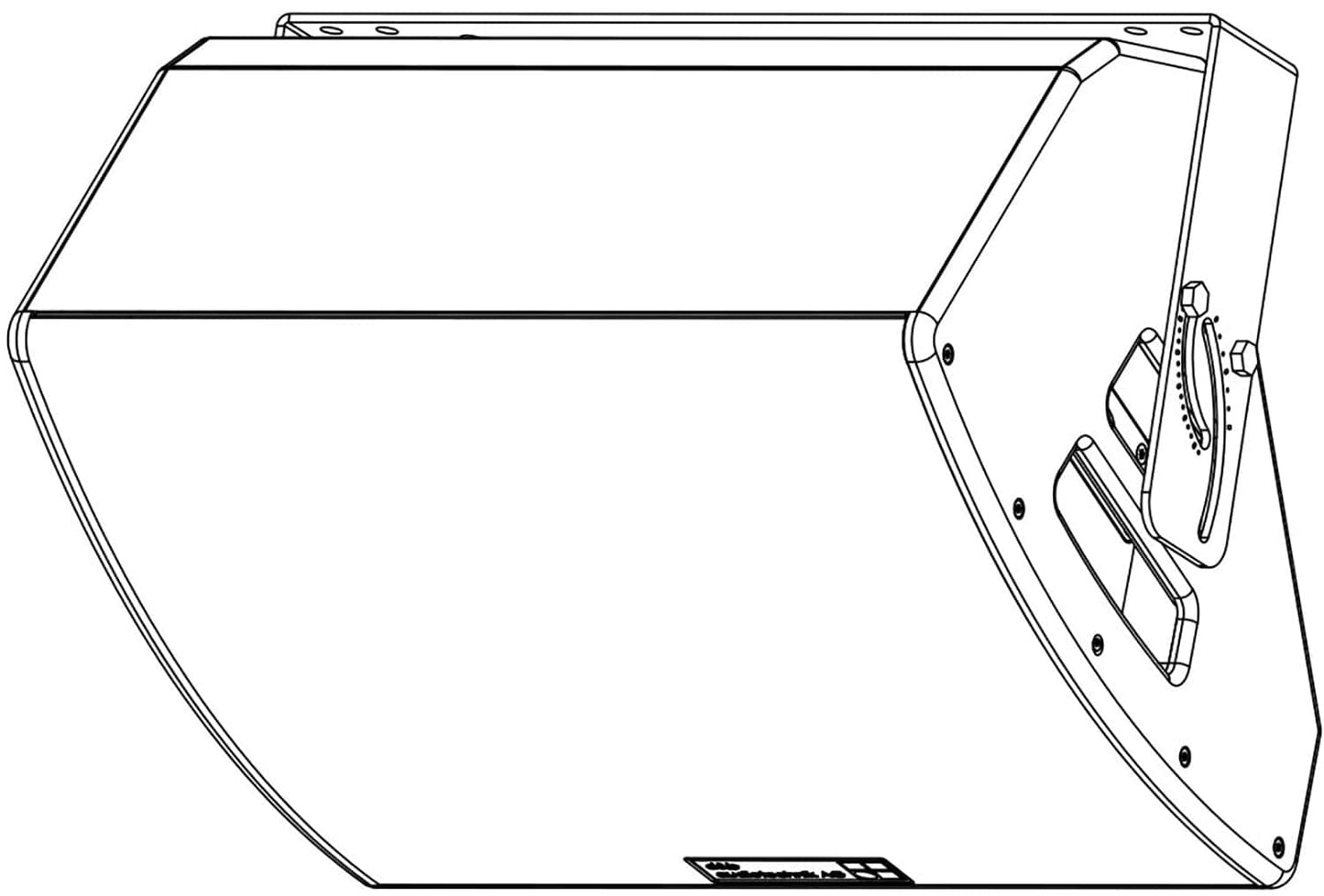 D&B Audiotechnik Z5047.000.00 MAX12 / M6 Horizontal Bracket - PSSL ProSound and Stage Lighting