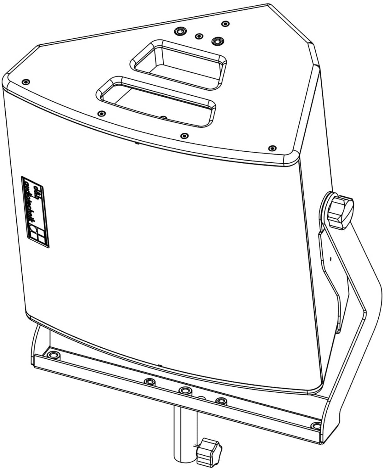 D&B Audiotechnik Z5057.000 M6 Flying Bracket - PSSL ProSound and Stage Lighting
