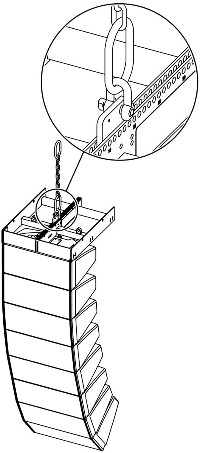 D&B Audiotechnik Z5155.000 T/Q Hoist Connector Chain - PSSL ProSound and Stage Lighting