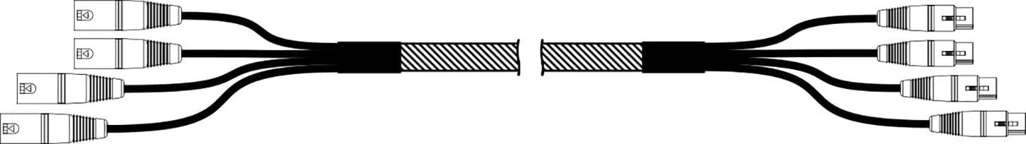 D&B Audiotechnik Z5339.000 Multi-channel Extension Cable - PSSL ProSound and Stage Lighting