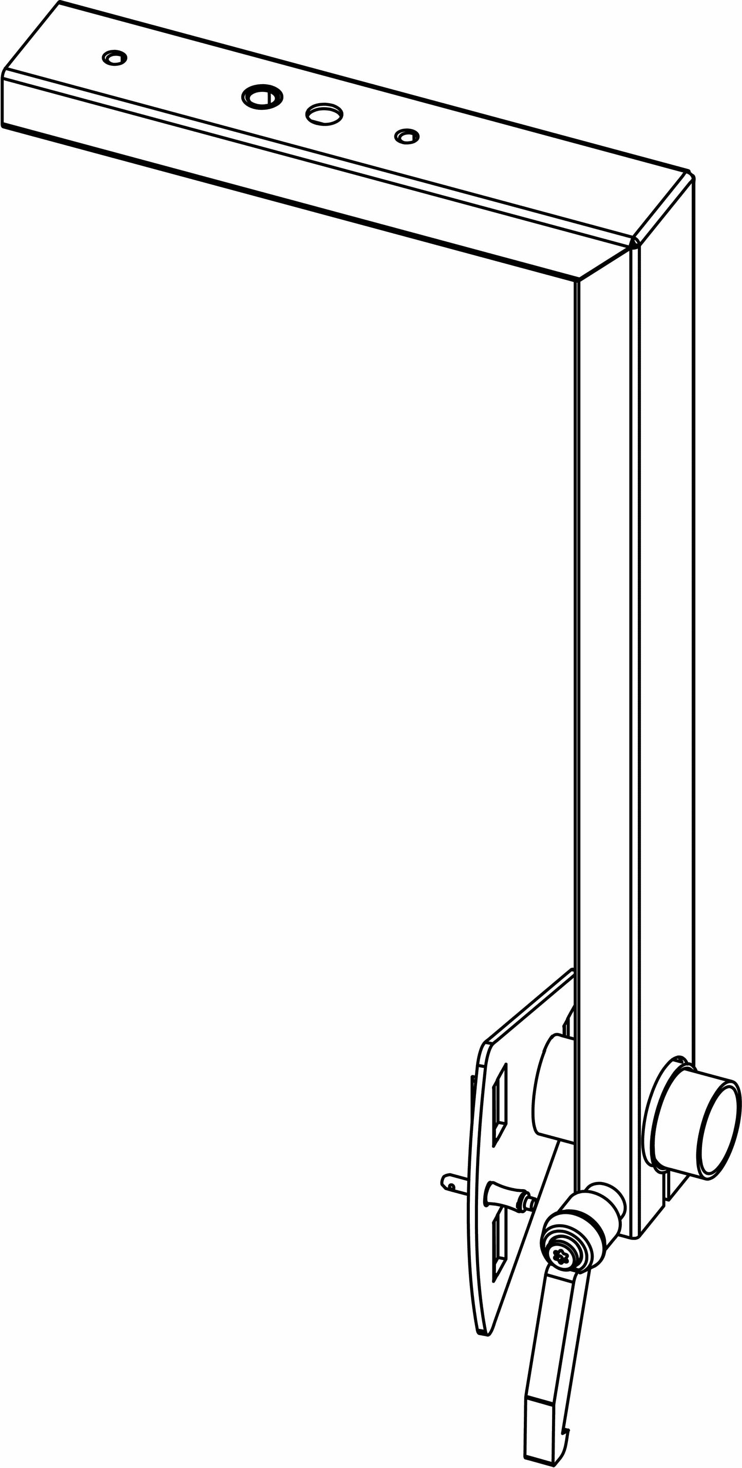 D&B Audiotechnik Z5397-001 YP Swivel Bracket - PSSL ProSound and Stage Lighting