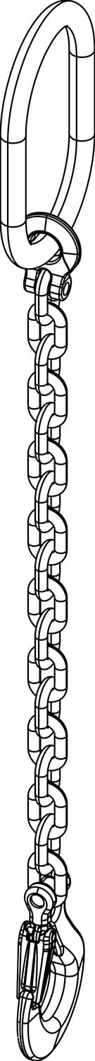 D&B Audiotechnik Z5453.000 AL Hoist Connector Chain - PSSL ProSound and Stage Lighting