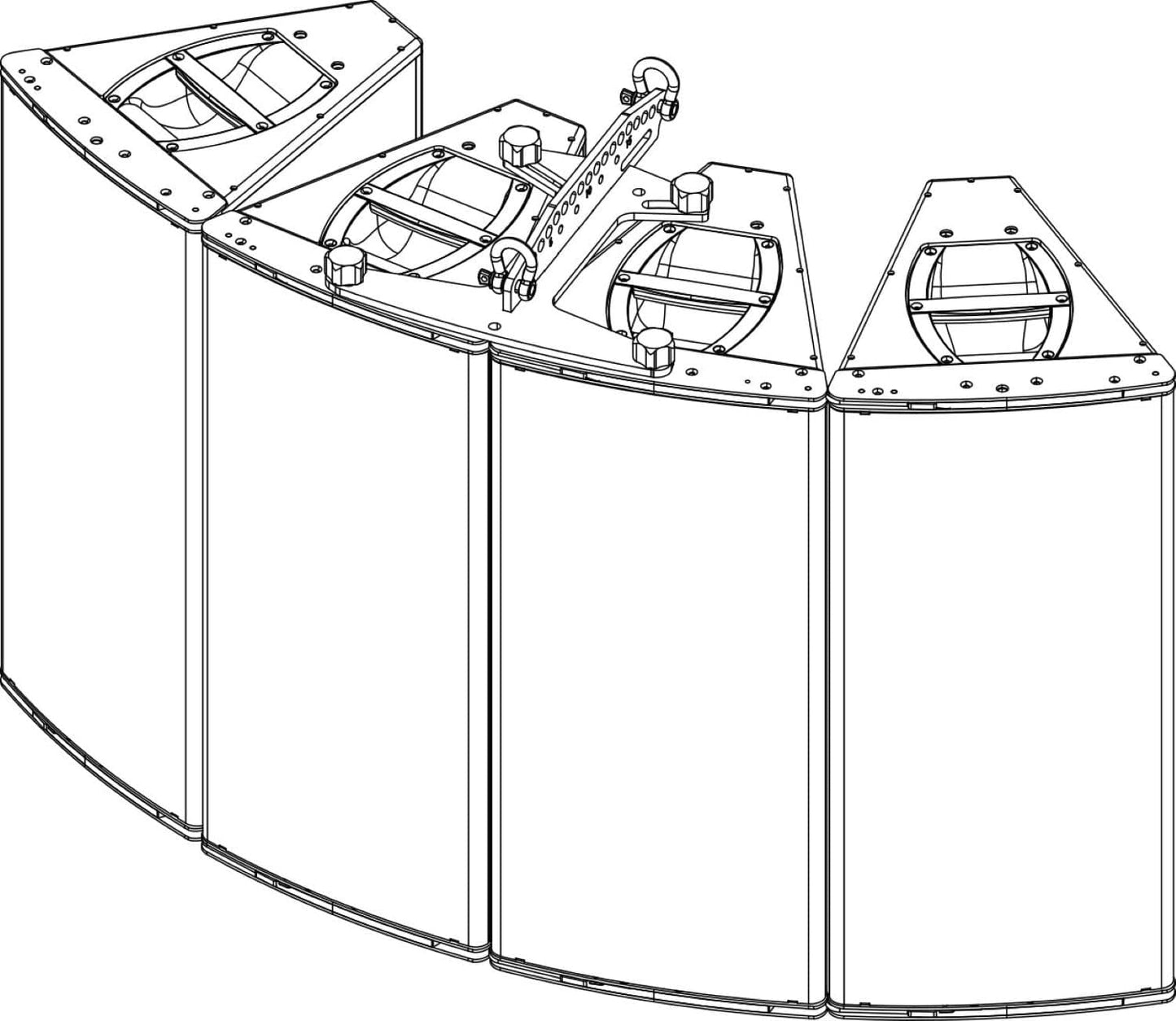D&B Audiotechnik Z5456.000 AL Flying Adapter - PSSL ProSound and Stage Lighting