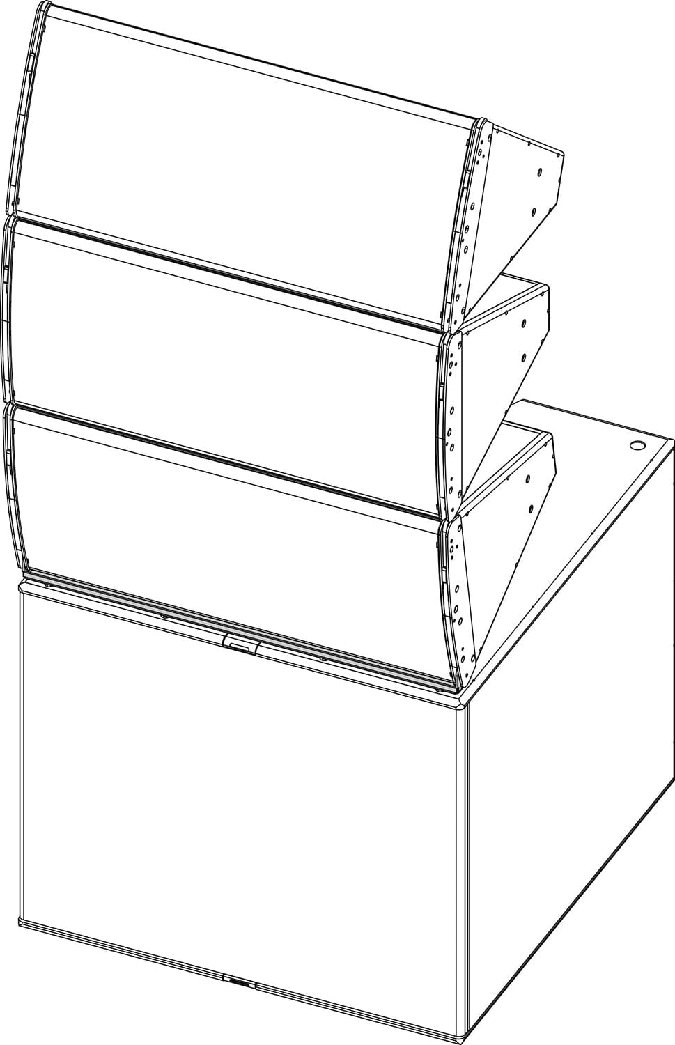 D&B Audiotechnik Z5458.000 AL Base Plate - PSSL ProSound and Stage Lighting