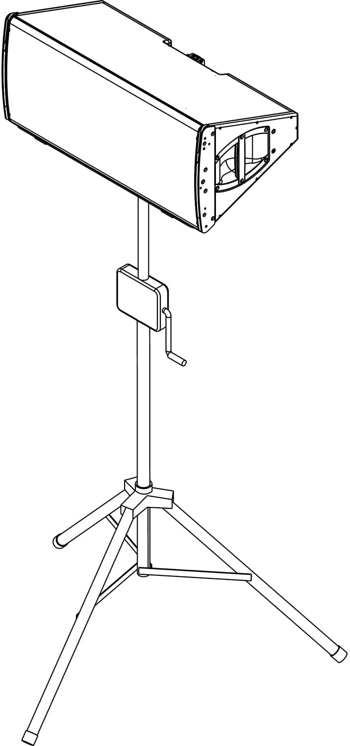 D&B Audiotechnik Z5460.000 AL Stand Adapter - PSSL ProSound and Stage Lighting