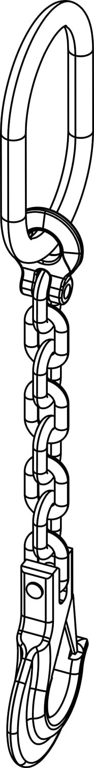 D&B Audiotechnik Z5706.000 Hoist Connector Chain - 4t - PSSL ProSound and Stage Lighting
