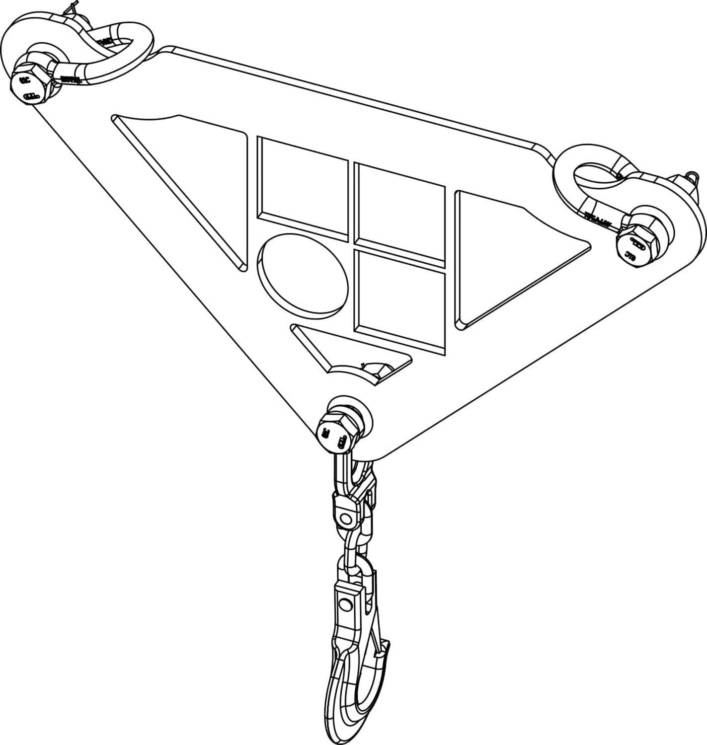 D&B Audiotechnik Z5707.000 SL Aiming Plate - PSSL ProSound and Stage Lighting